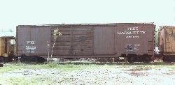 PM boxcar #72332 at the MSTRP facility in Owosso, MI