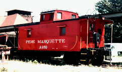 PM Caboose #A950 at Muskegon, MI