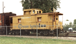 [Steel caboose #A977]