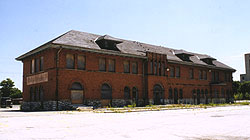 Ex-PM brick depot at Bay City, MI