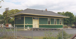 Hemlock, Michigan depot, relocated to Saginaw