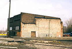 All that remains of the ex-PM roundhouse at Plymouth