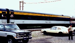 [Tavern-Lounge Car #113, Eagle Cañon at St. Albans, WV]
