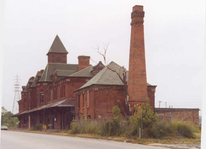 Saginaw (Potter Street) depot, east end