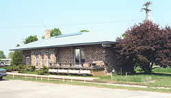 Ex-M and NE Suttons Bay, MI stone depot